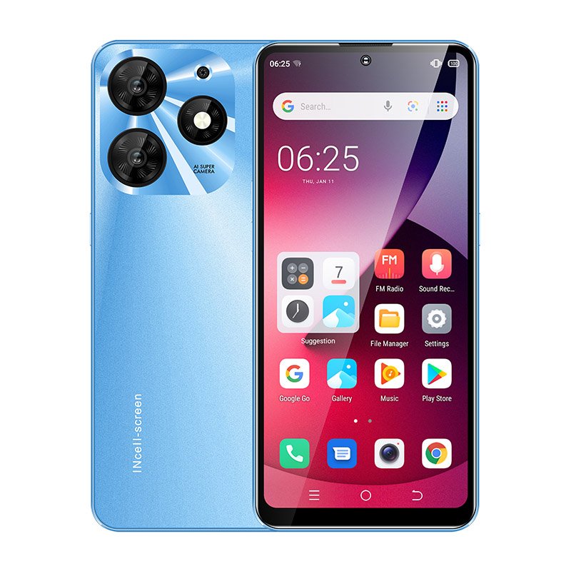 UNIWA K652 4G LTE Global Version 6.5 inch Smartphone with Fingerprint Unlock